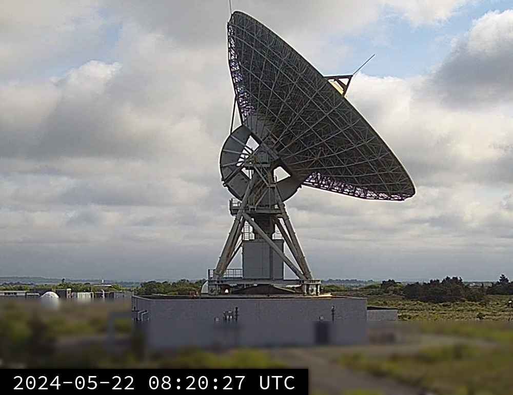 Live Camera of Goonhilly-6 Antenna